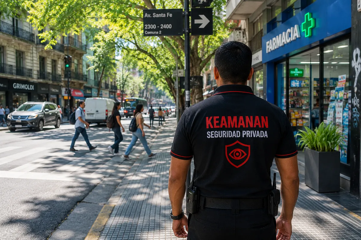 Guardia de seguridad privada de Keamanan SRL en Buenos Aires